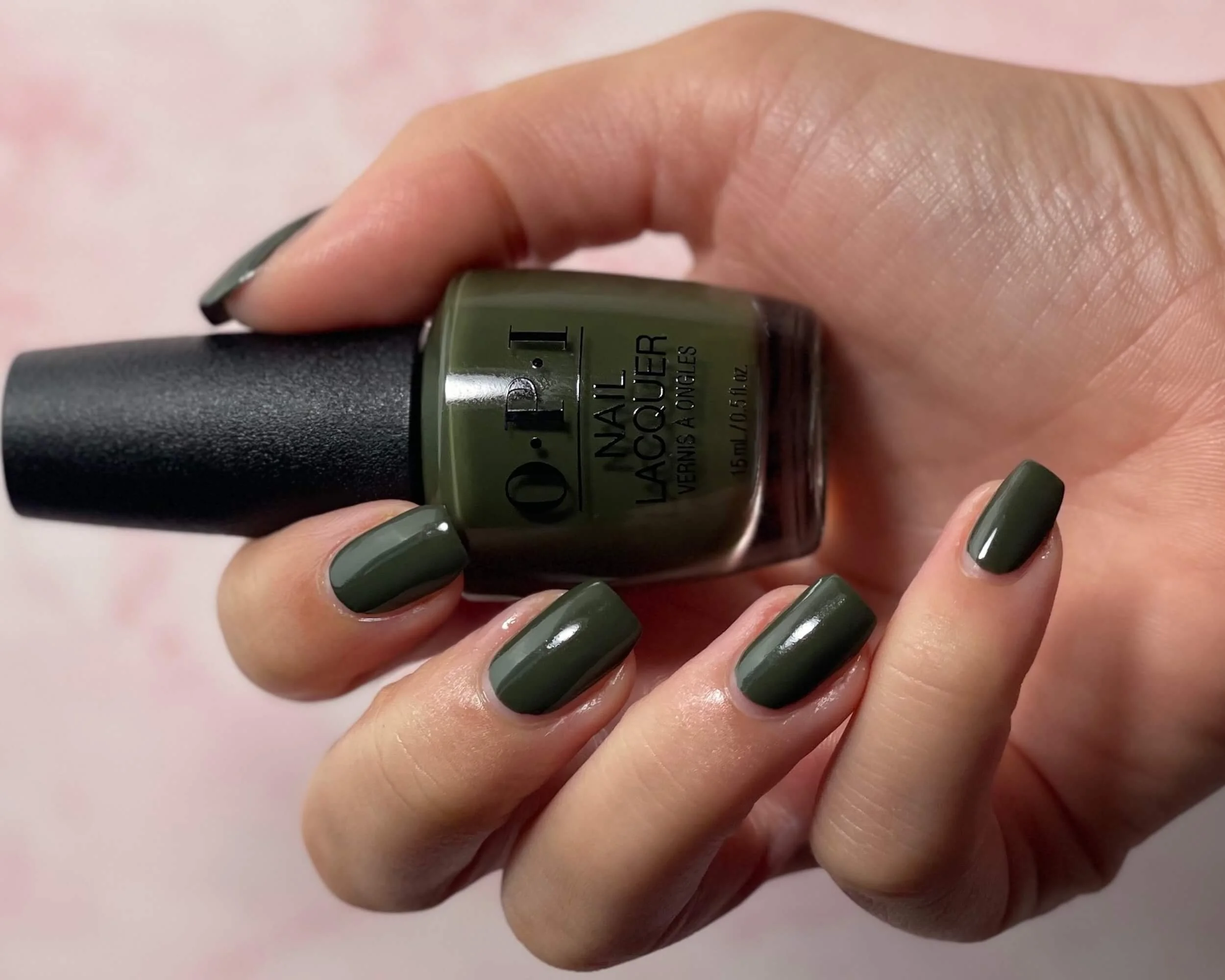 Opi green online nail polish